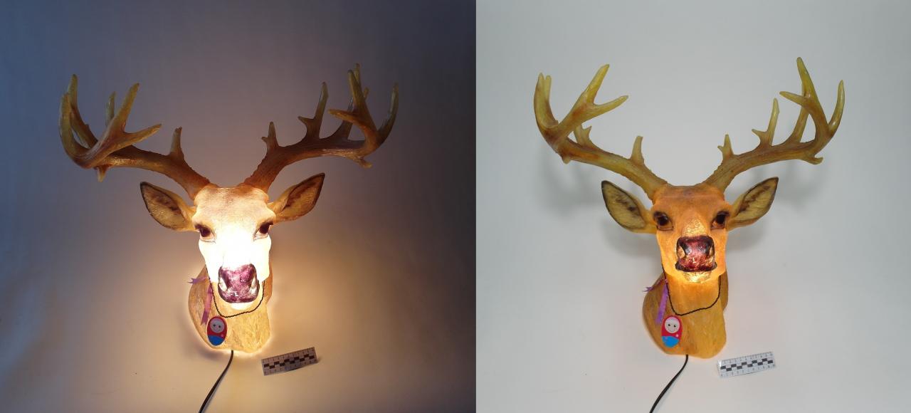 DEER WALL SCONCE