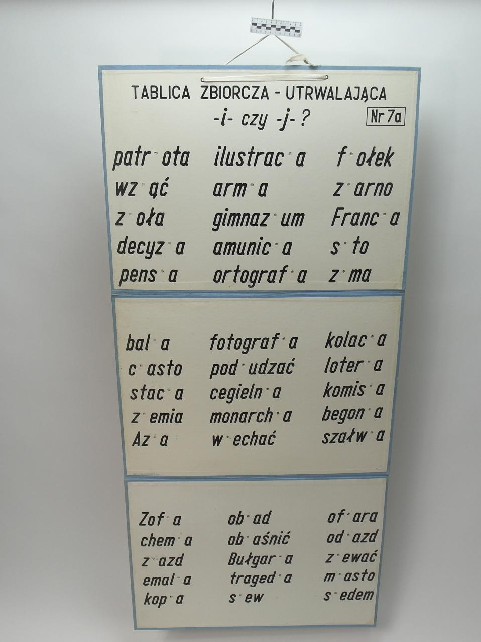 PLANSZA DYDAKTYCZNA