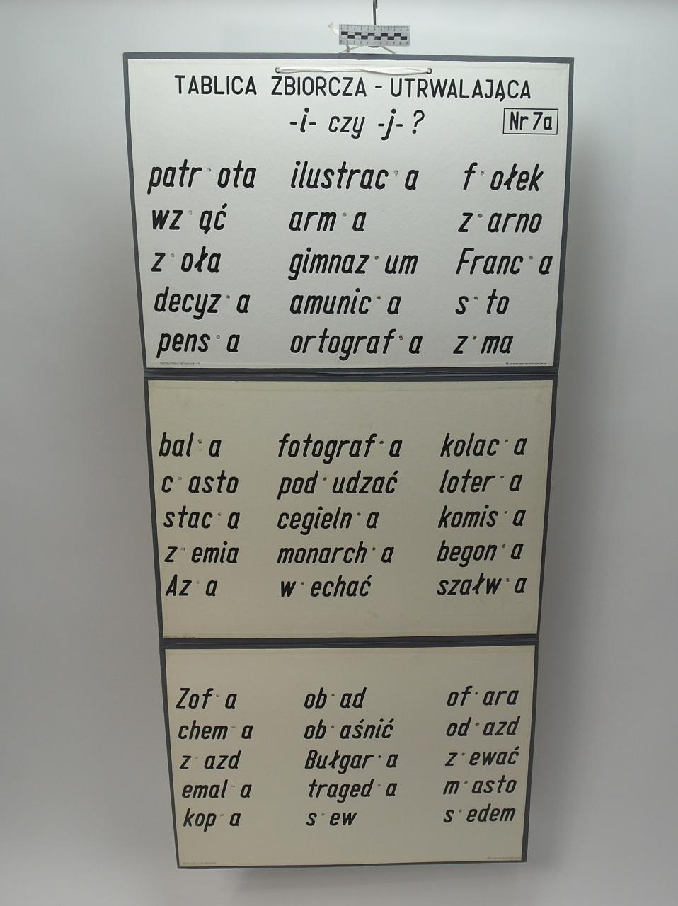 DIDACTIC CHART