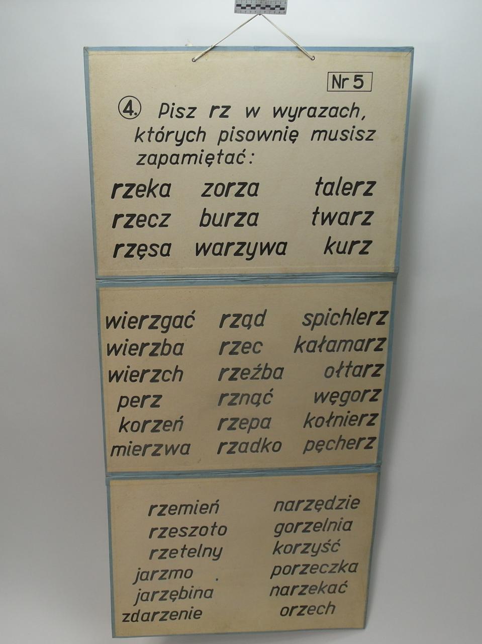 PLANSZA DYDAKTYCZNA