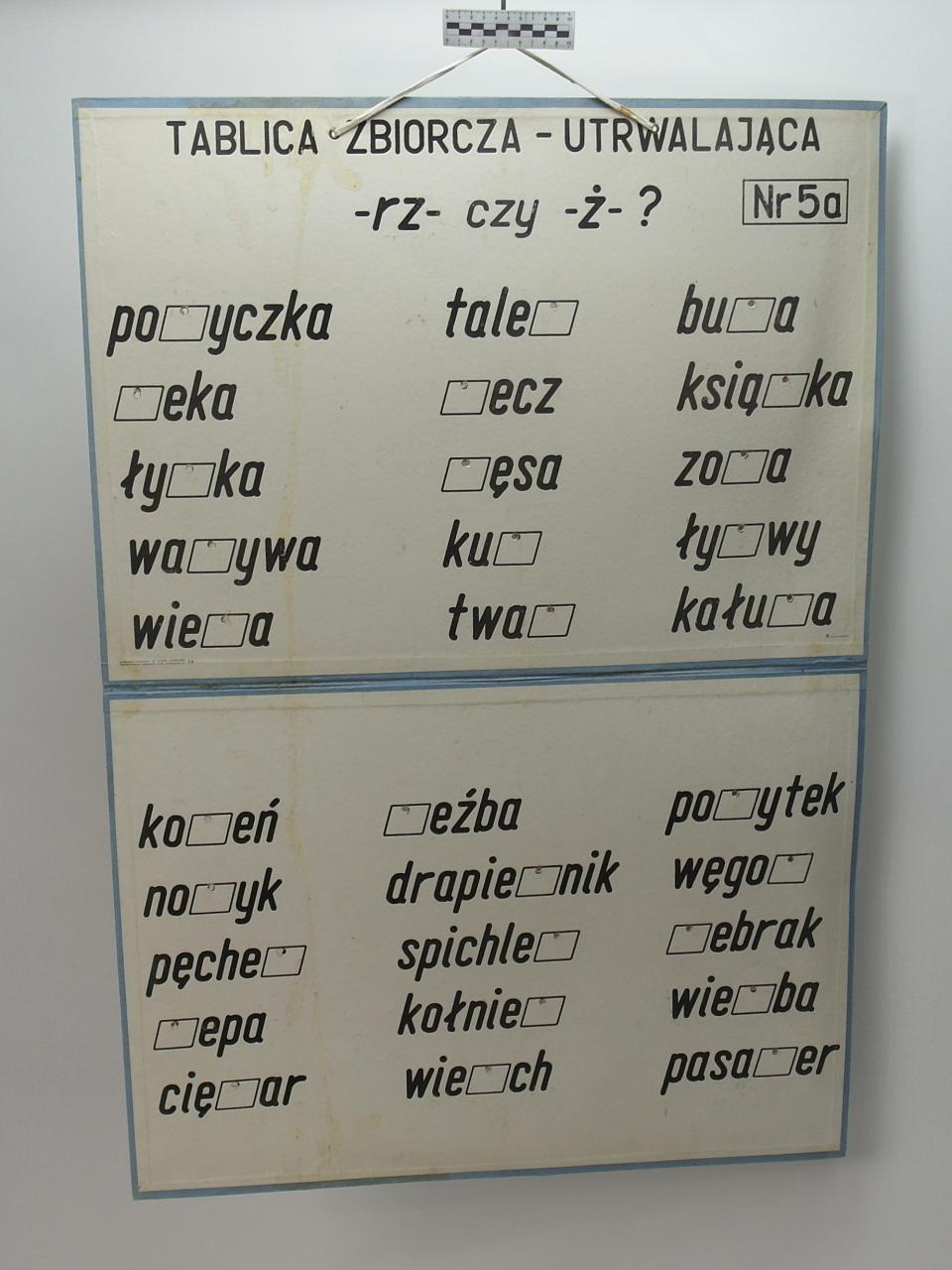 PLANSZA DYDAKTYCZNA