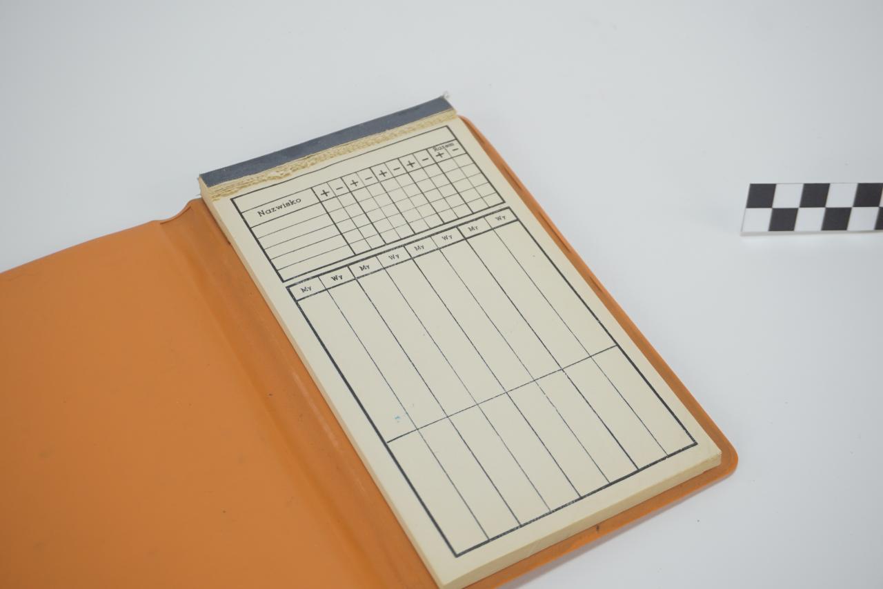 NOTES DO BRYDŻA KARTY DO GRY