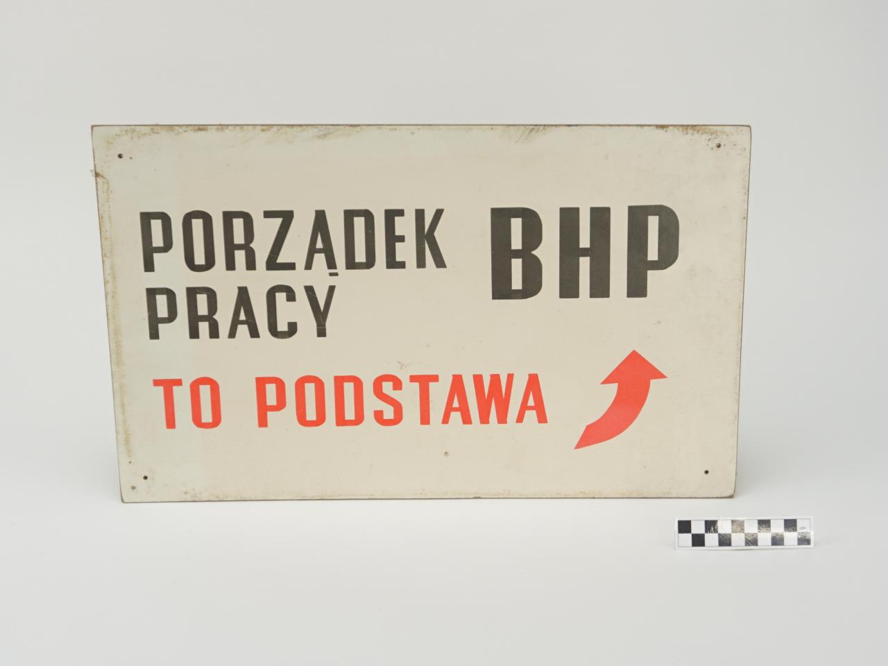 TABLICZKA BHP