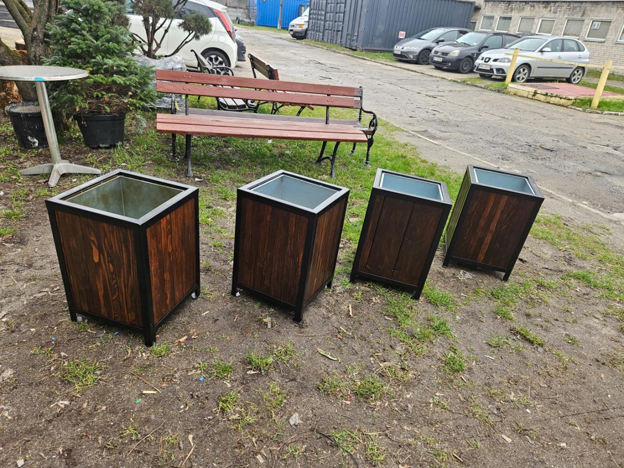 KOSZ NA ŚMIECI ULICZNY