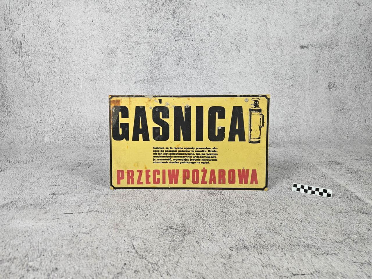 TABLICZKA BHP