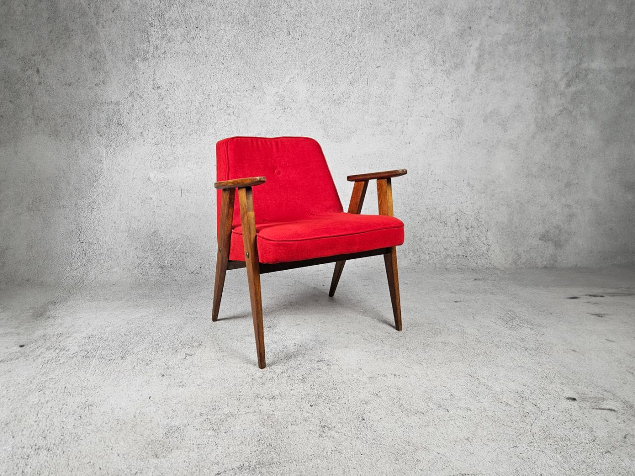 FOTEL 366, J.CHIEROWSKI POLSKA LATA 60-70