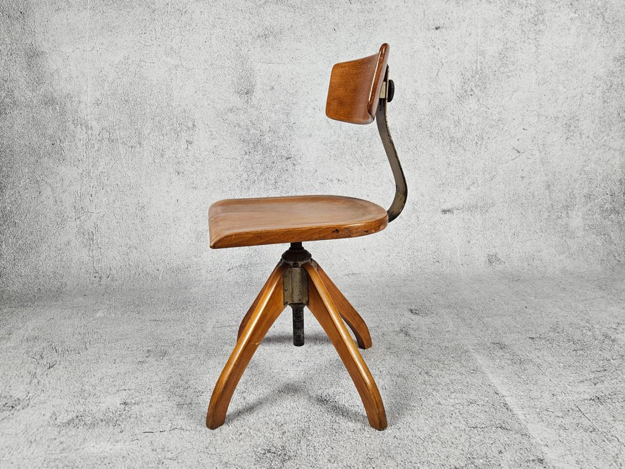 SWIVEL OFFICE CHAIR A.ELASTIK GERMANY