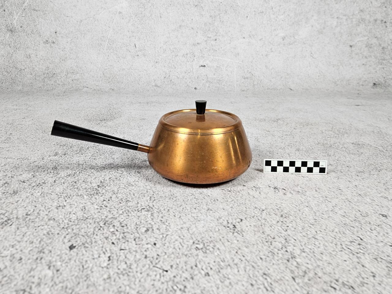 COPPER FONDUE POT