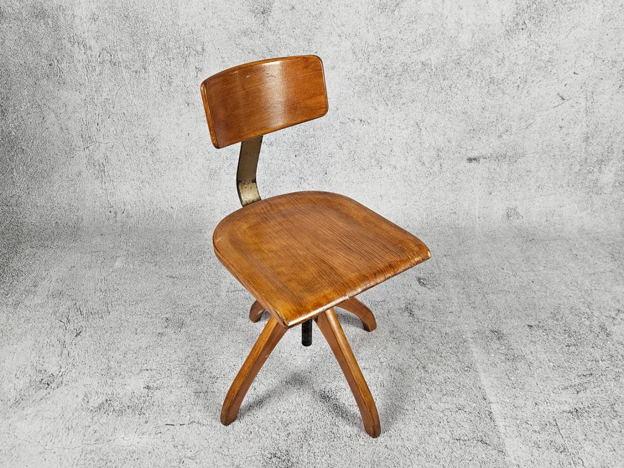 SWIVEL OFFICE CHAIR A.ELASTIK GERMANY