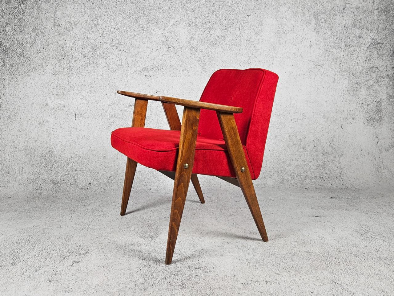FOTEL 366, J.CHIEROWSKI POLSKA LATA 60-70