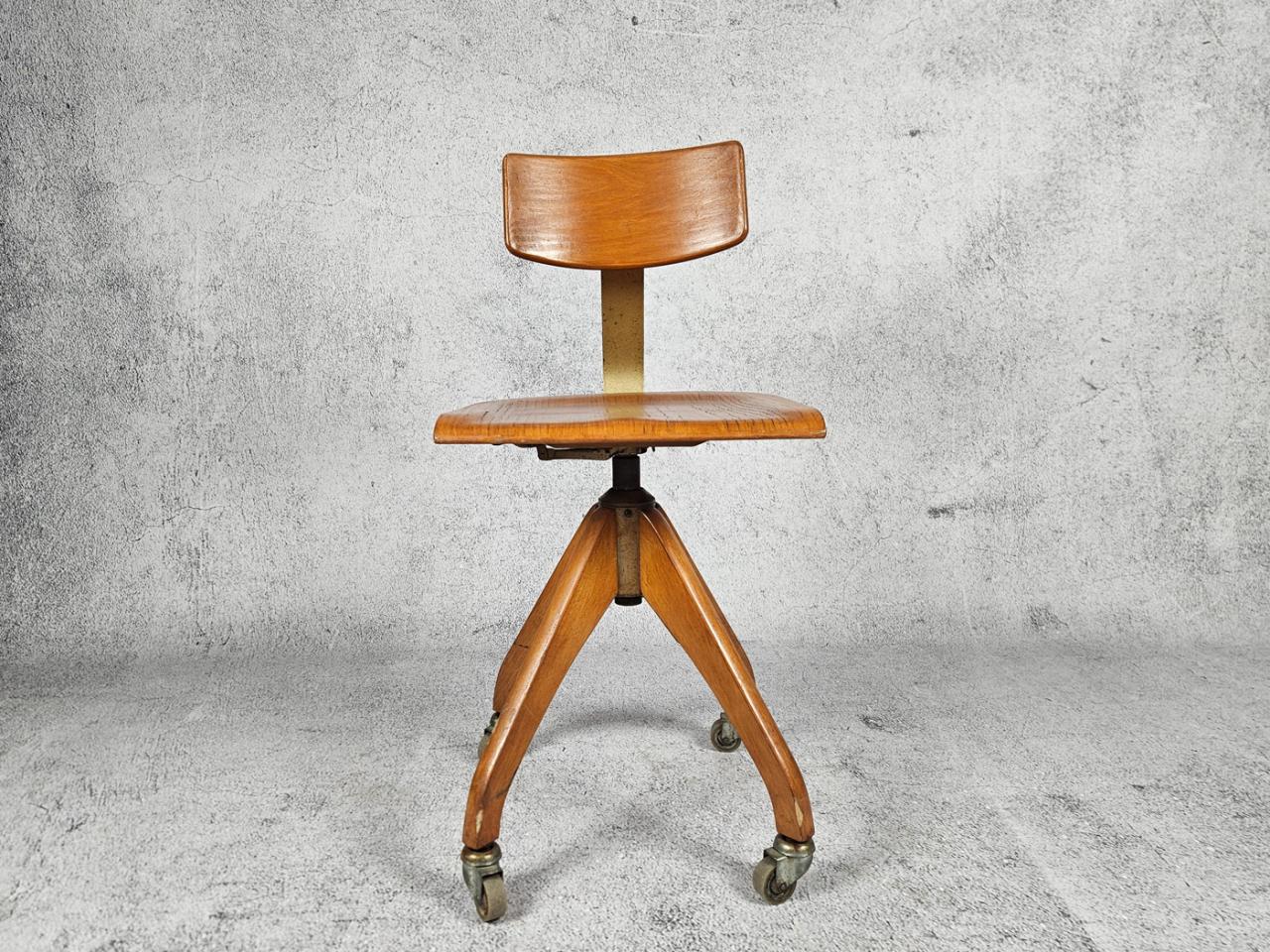 SWIVEL OFFICE CHAIR A.ELASTIK GERMANY