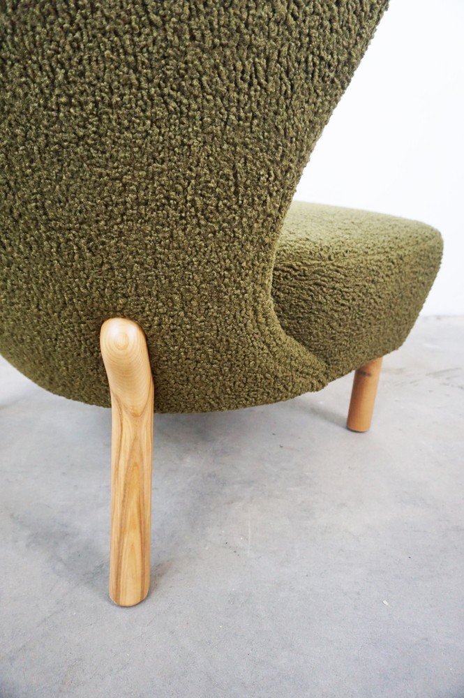 FOTEL USZAK GREEN LAMB