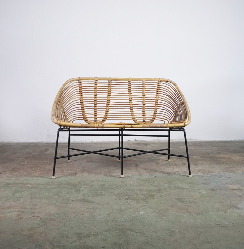 RATTANOWA ŁAWKA