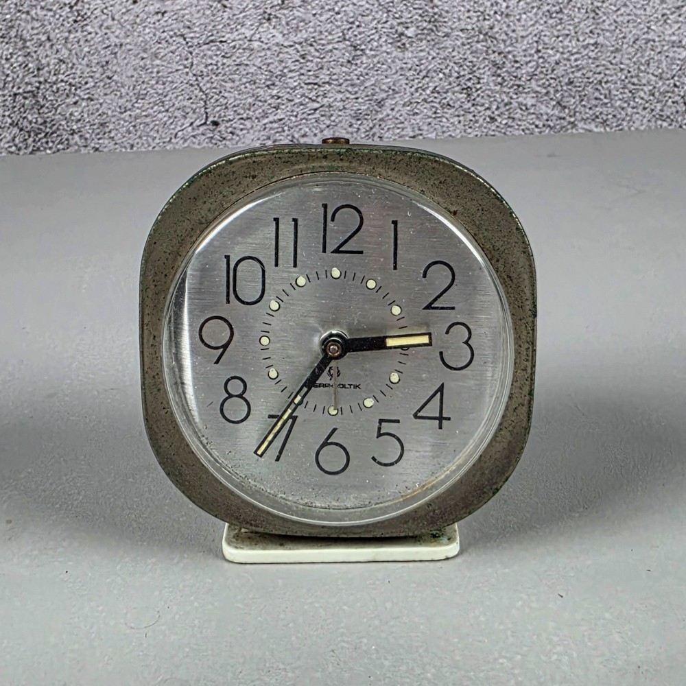 ALARM CLOCK POLTIK, POLAND 1970S