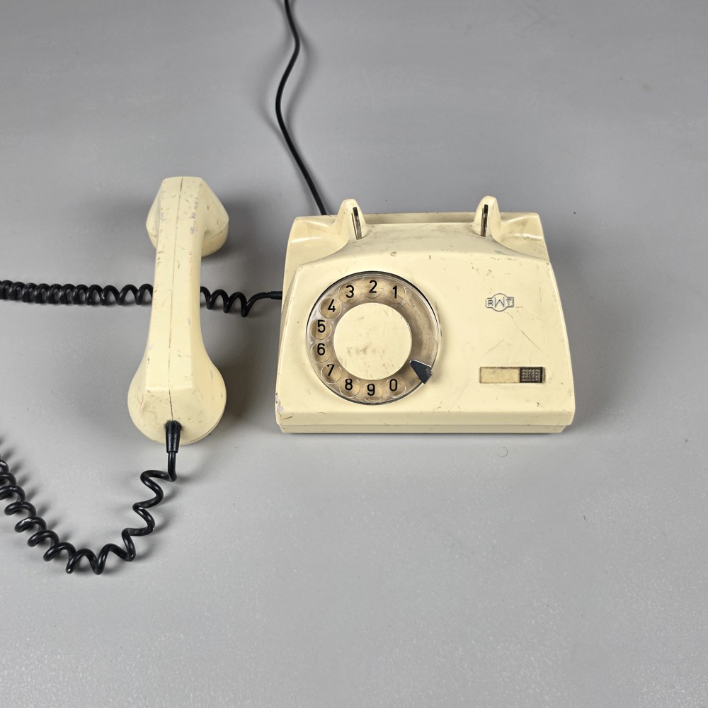 TELEFON STACJONARNY ASTER-72. POLSKA LATA T0-TE
