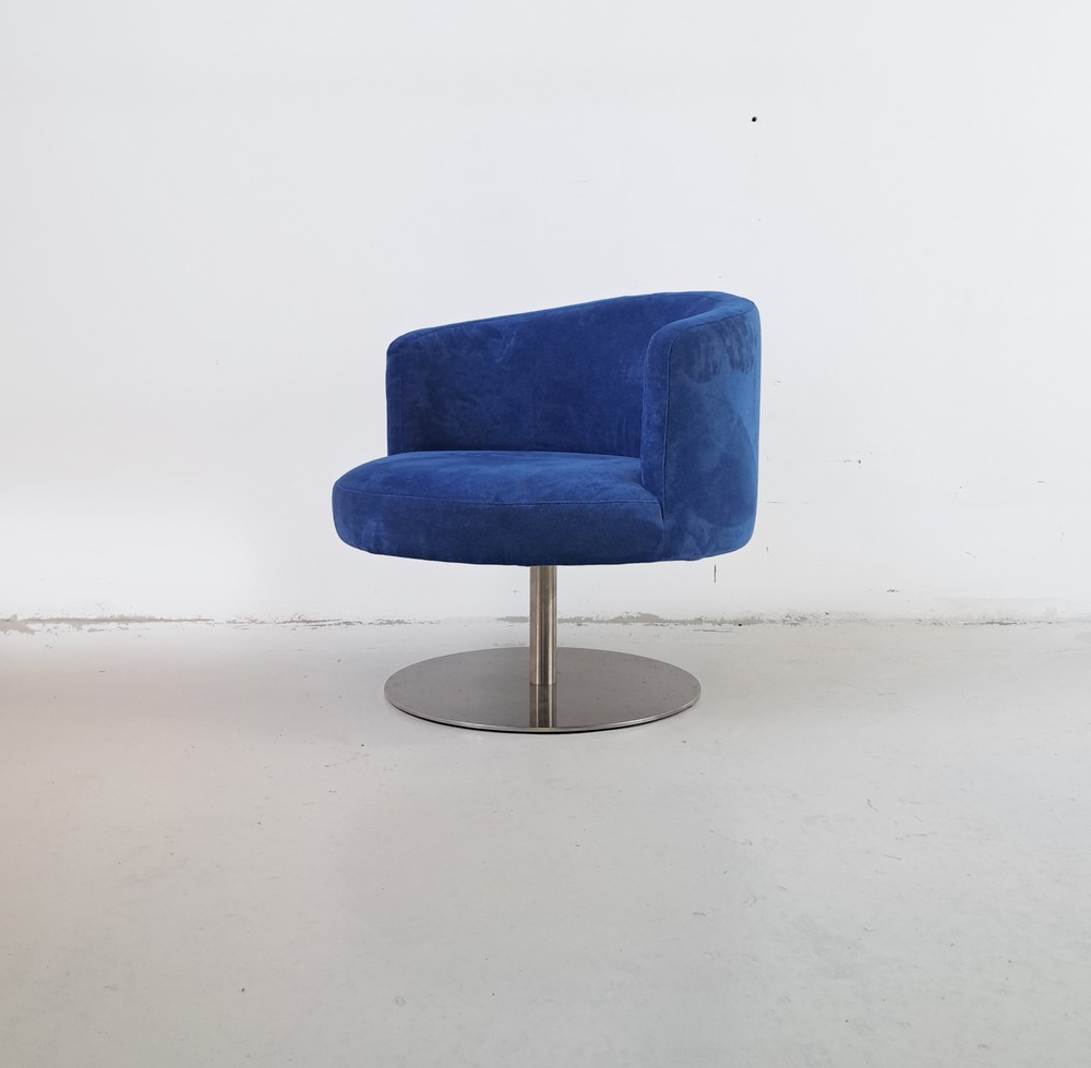 FOTEL MODERN BLUE