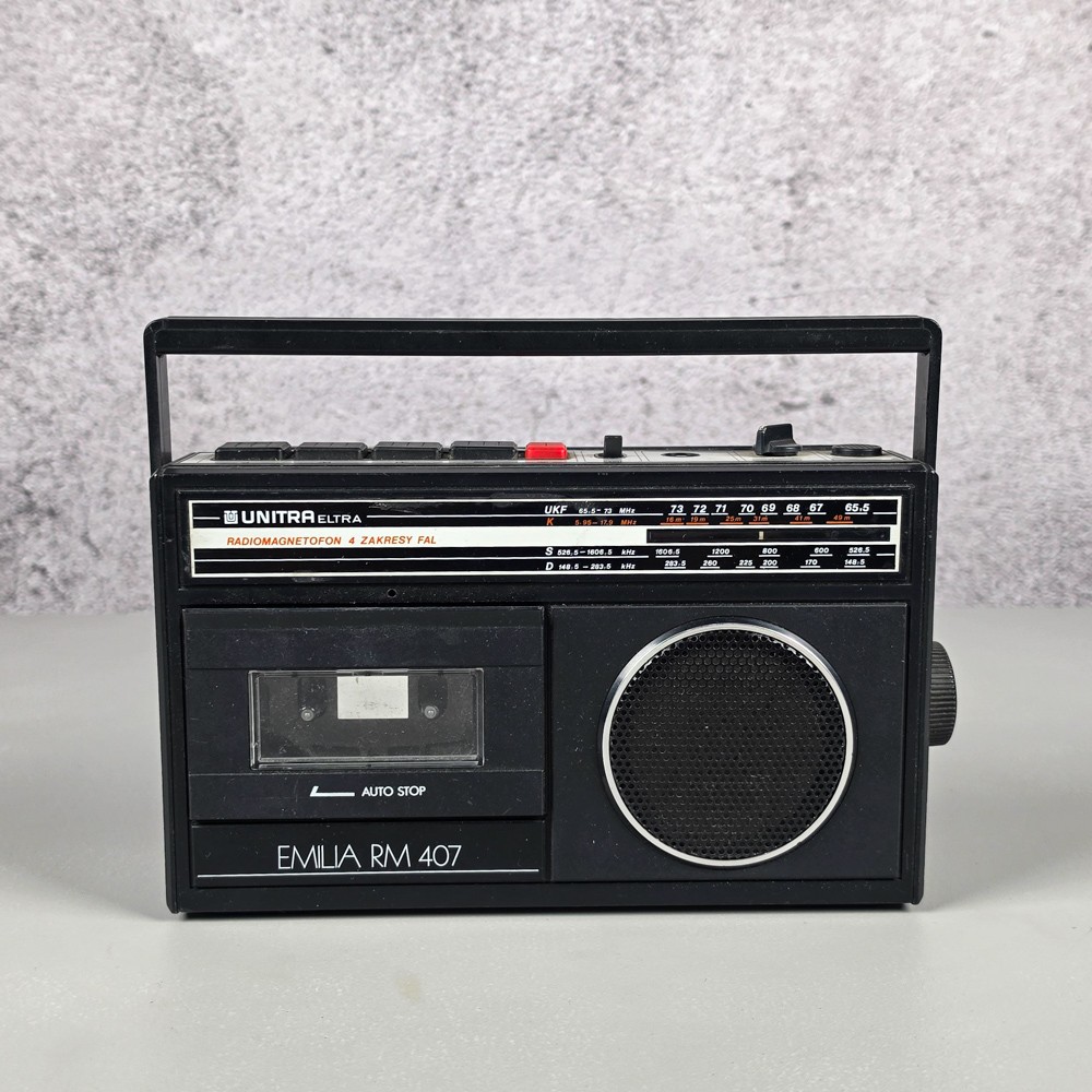 RADIO CASSETTE RECORDER EMILIA, POLAND 1980s