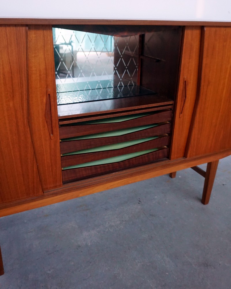 DUŃSKI HIGHBOARD  LATA'70'TE SZAFKA KOMODA