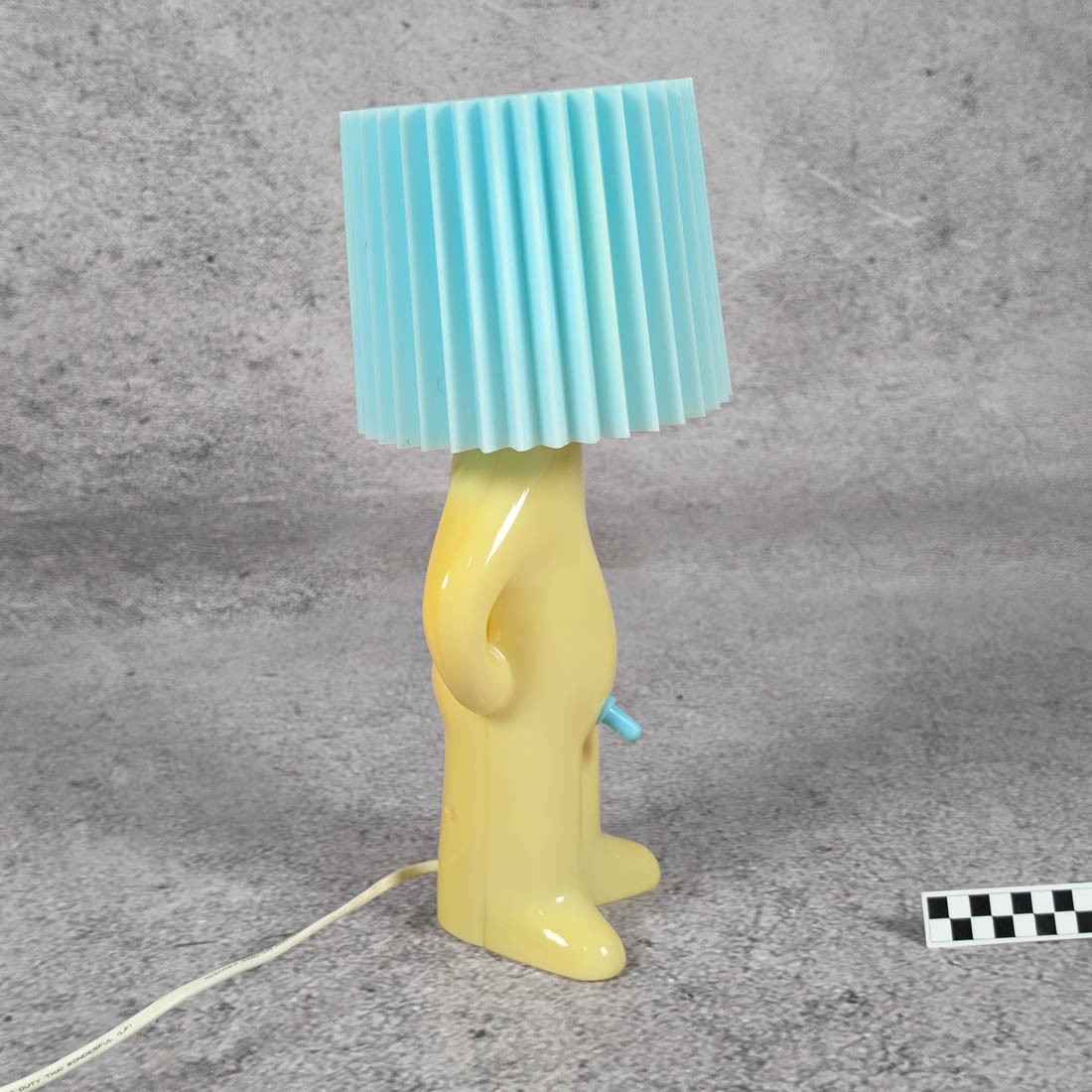 TABLE LAMP MR.P "ONE MAN SHY", CH. PLYPETCH THAILAND 00'S