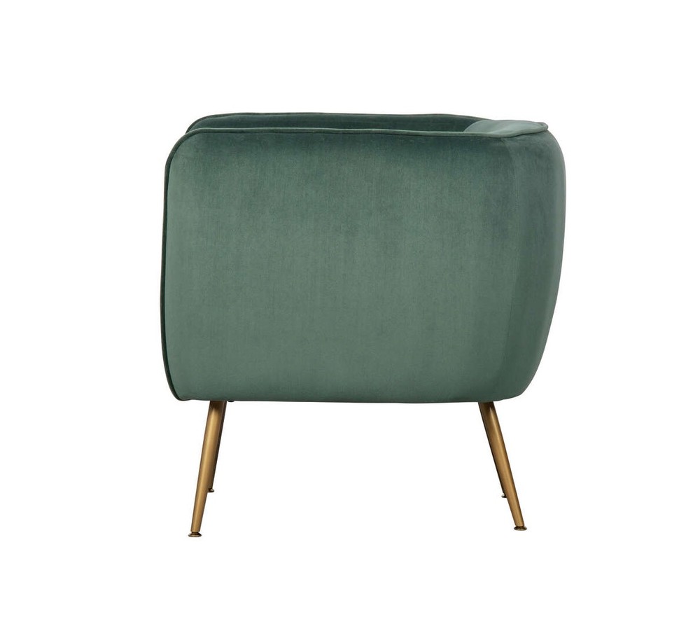 FOTEL SCOUT VELVET GREEN