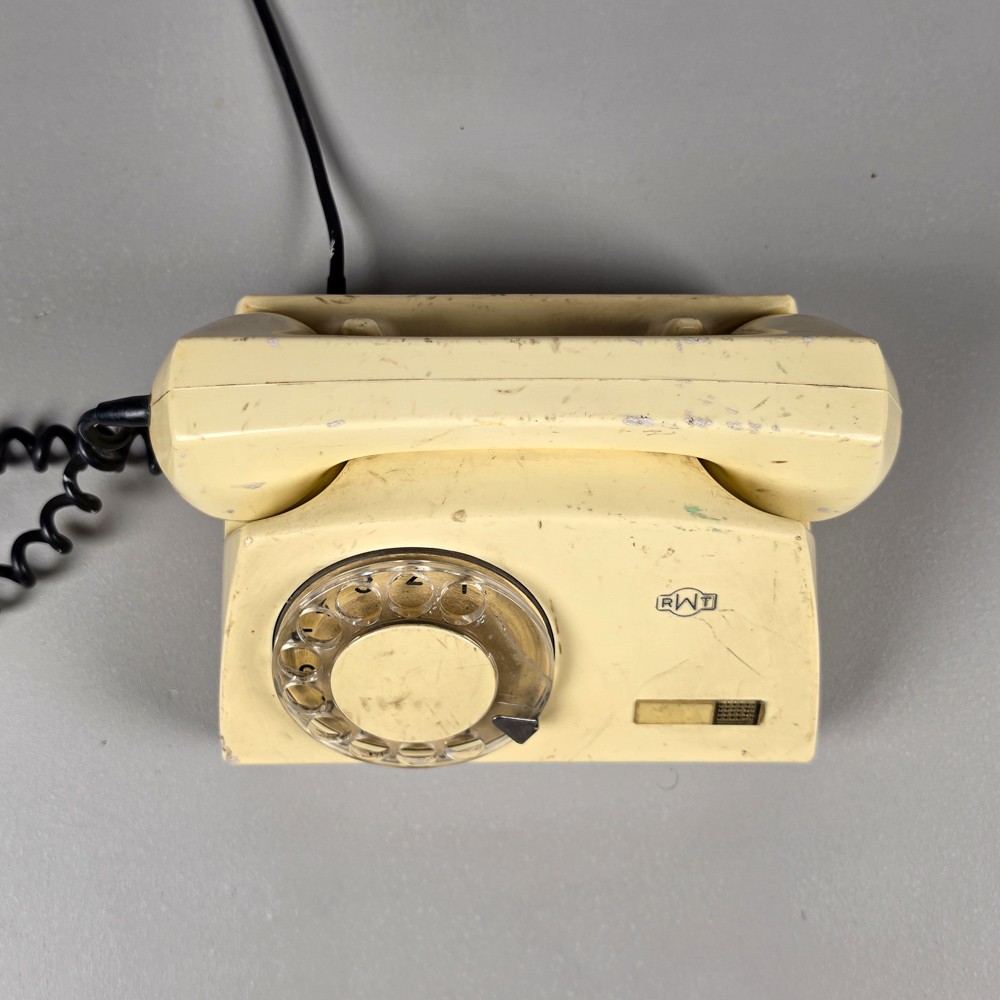 TELEFON STACJONARNY ASTER-72. POLSKA LATA T0-TE