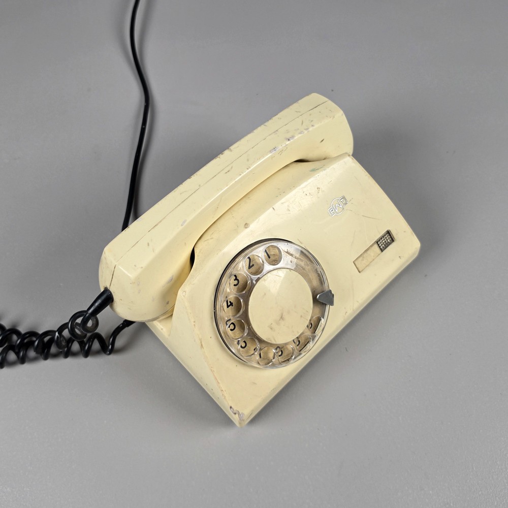 TELEFON STACJONARNY ASTER-72. POLSKA LATA T0-TE