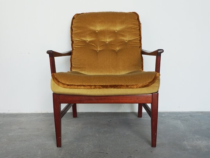 SKANDYNAWSKI FOTEL VINTAGE