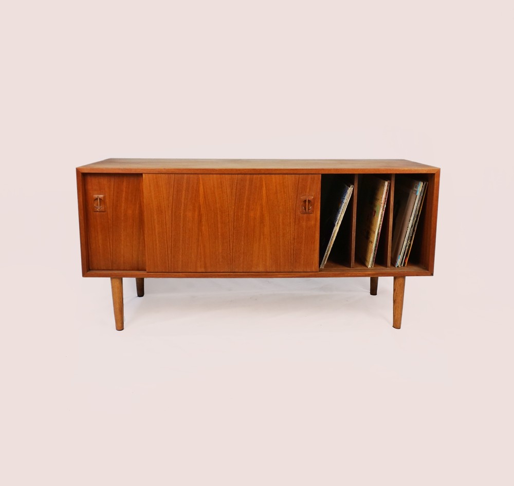 DUŃSKI SIDEBOARD TEAK SZAFKA KOMODA