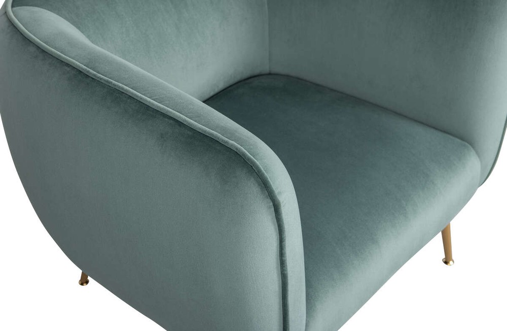 FOTEL SCOUT VELVET GREEN