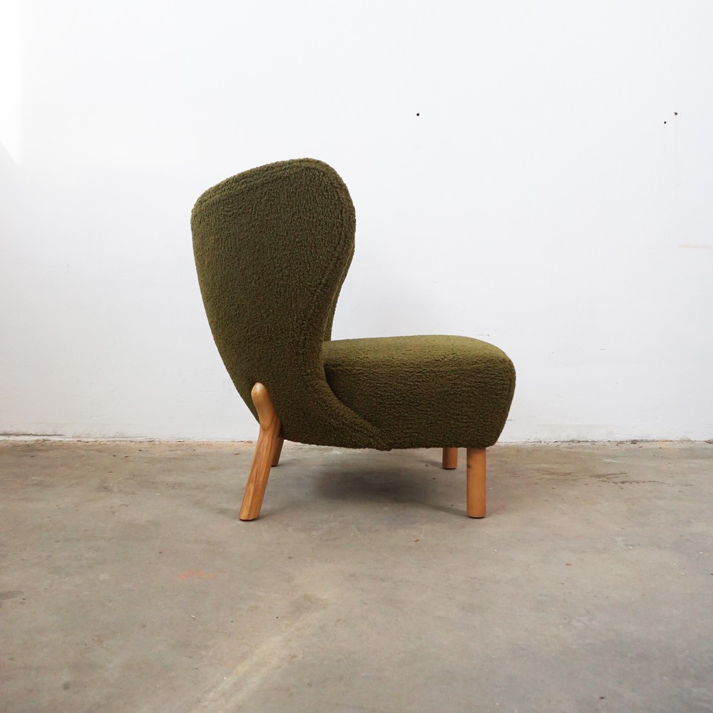 FOTEL USZAK GREEN LAMB