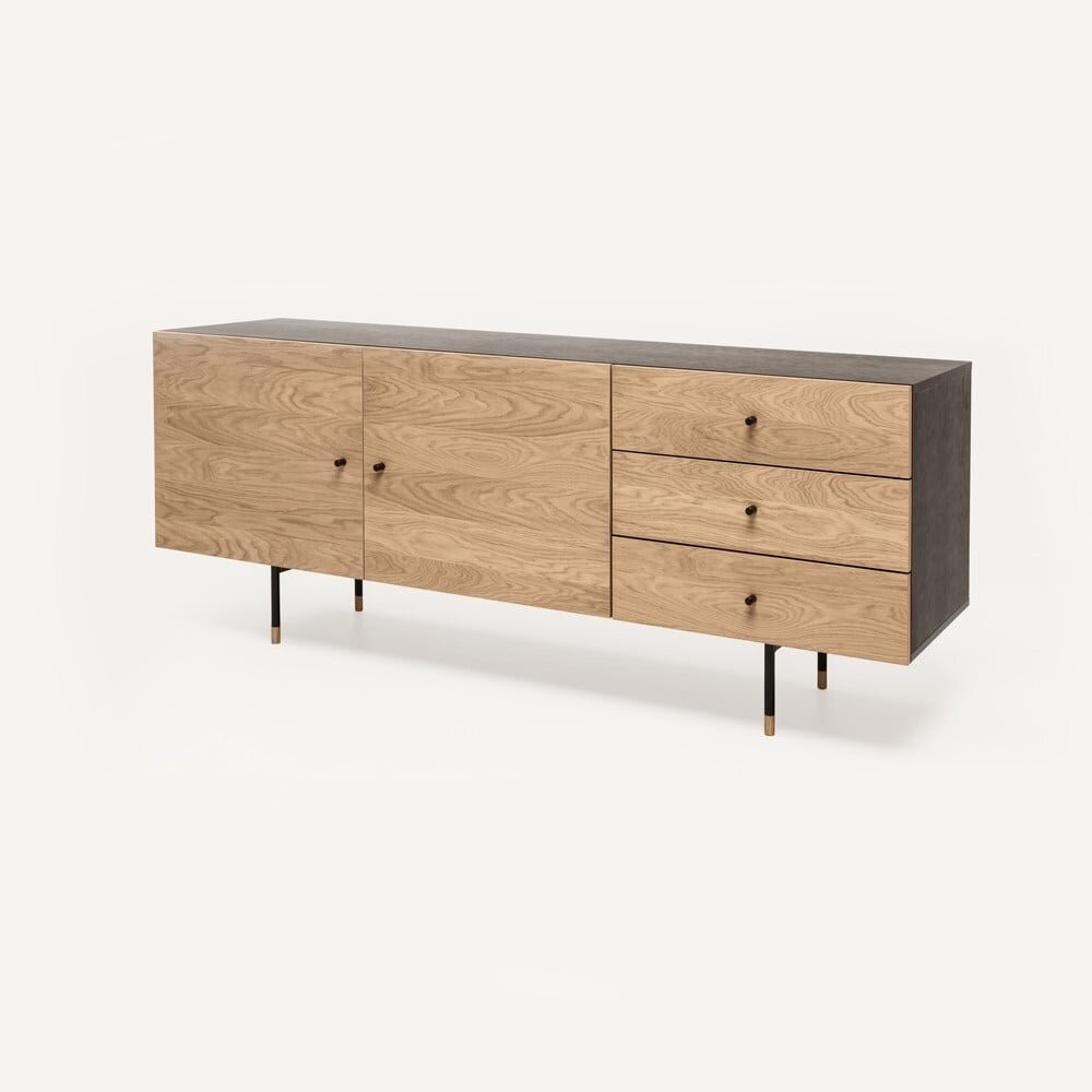 SIDEBOARD SCANDI OAK SZAFKA KOMODA