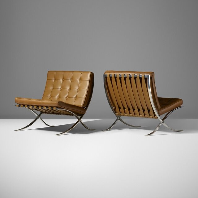 FOTEL BARCELONA CHAIR BROWN