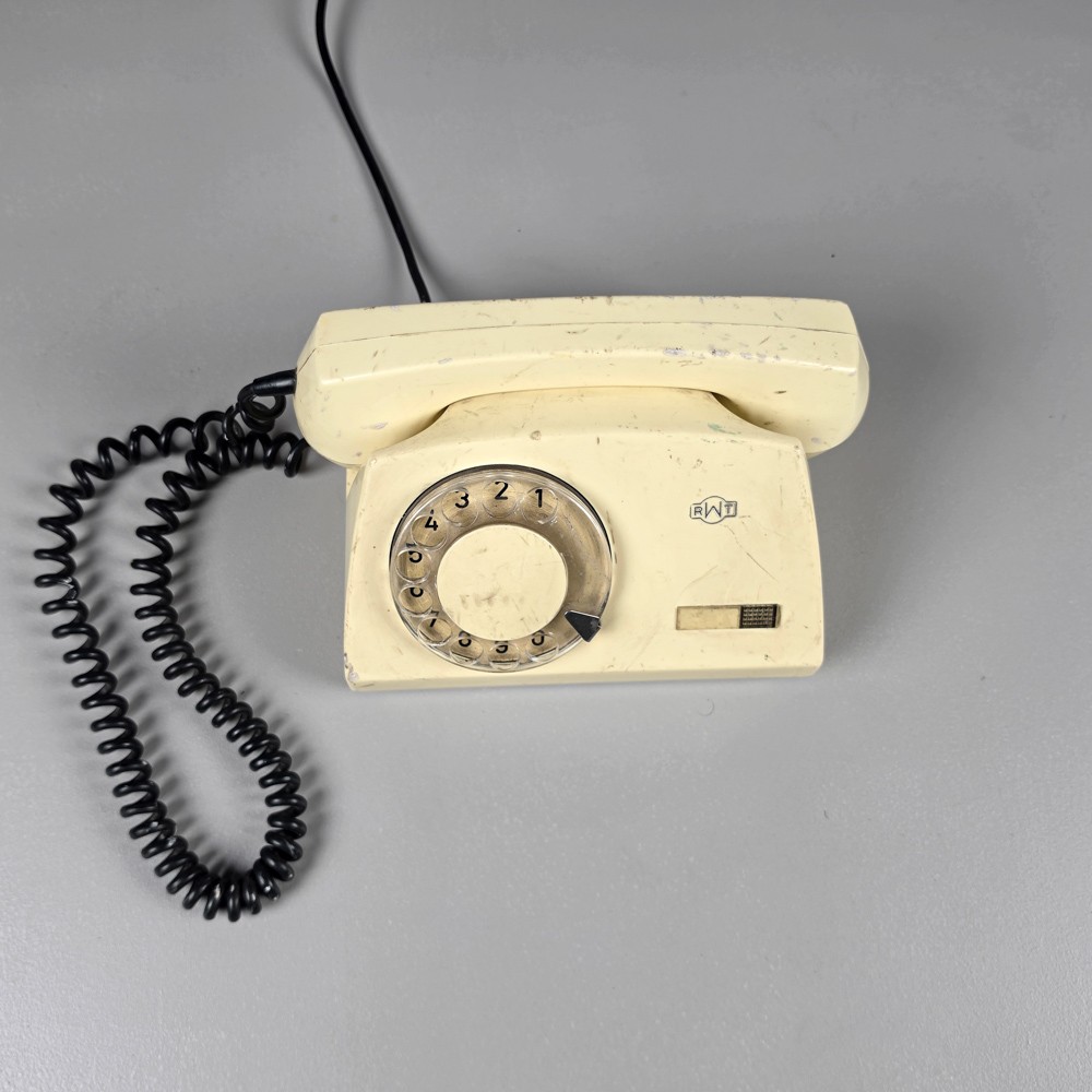 TELEFON STACJONARNY ASTER-72. POLSKA LATA T0-TE