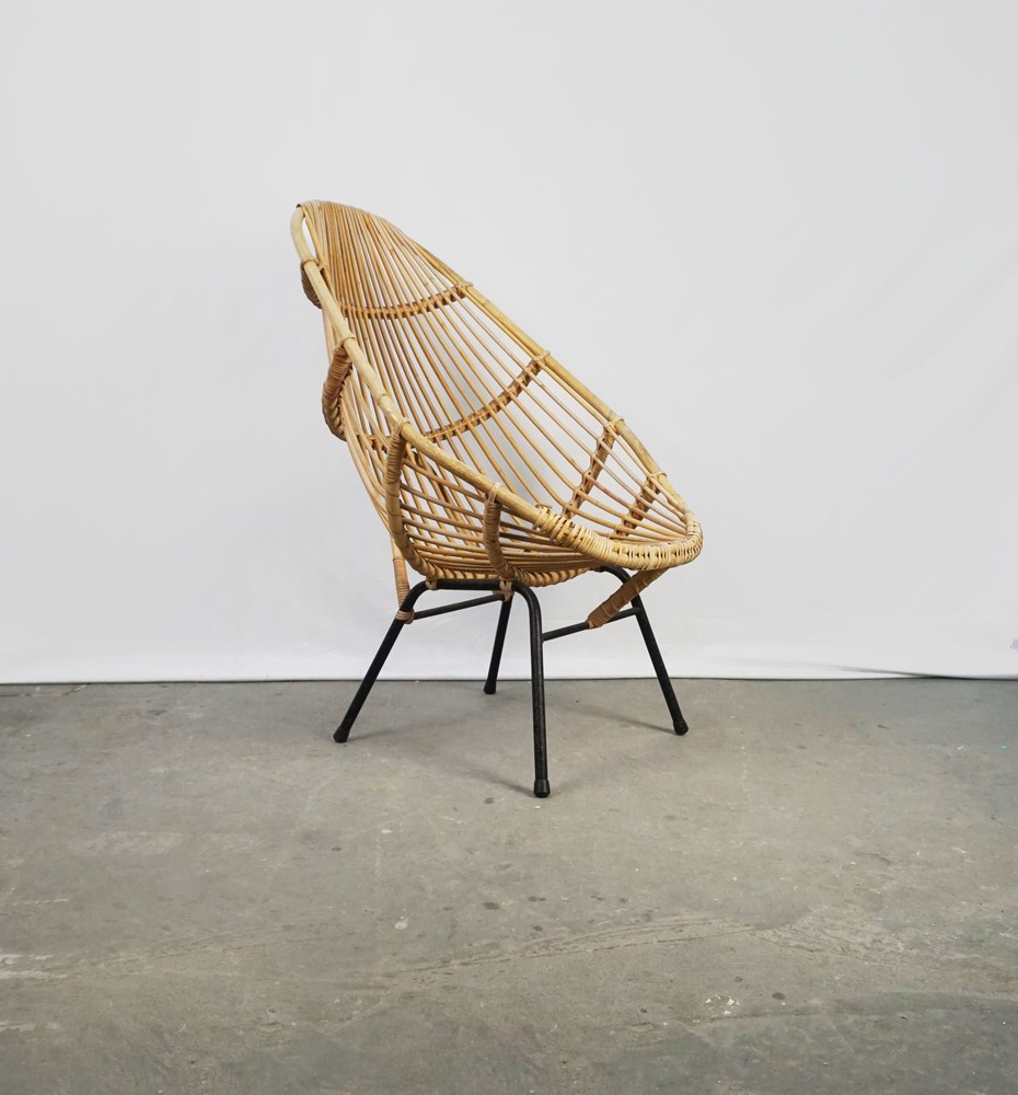 FOTEL RATTAN LOUNGE