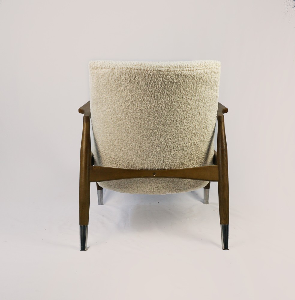 SKANDYNAWSKI FOTEL MODERN LAMB