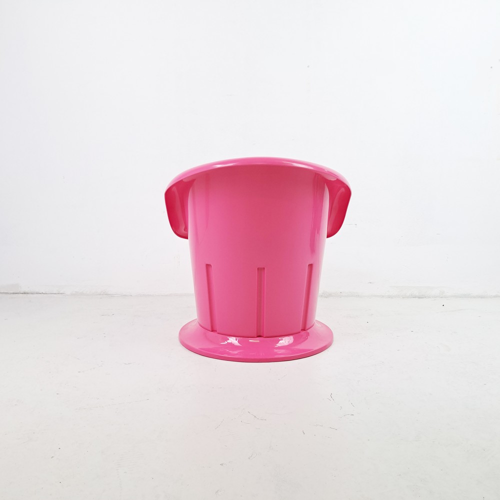 FOTEL SPACE AGE PINK