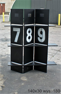 SCREEN SHELVING UNIT