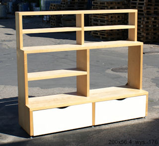 SHELVING WALL UNIT