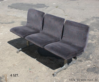 WAITING ROOM BENCH