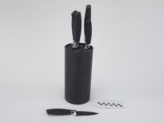 KITCHEN KNIVES IN STAND SET