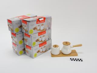 SUGAR BOWL AND CREAMER SET
