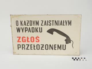 TABLICZKA BHP