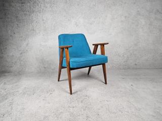 ARMCHAIR 366, J.CHIEROWSKI POLAND 1960S-70S
