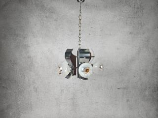 CEILING LAMP, MAZZEGA ITALY 70'S