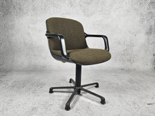 FOTEL BIUROWY OBROTOWY, CH.POLLOCK NIEMCY LATA 70-TE
