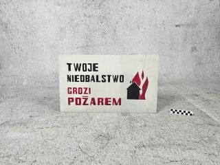 TABLICZKA BHP