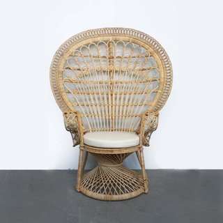 FOTEL PEACOCK BOHO