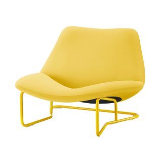 FOTEL PUCK YELLOW