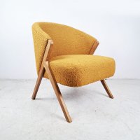 FOTEL BOUNCLE MUSTARD