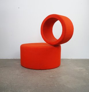 FOTEL CUSTOM ANKNOWN RED